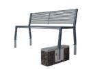 Ławka metalowa 37 | do zabetonowania