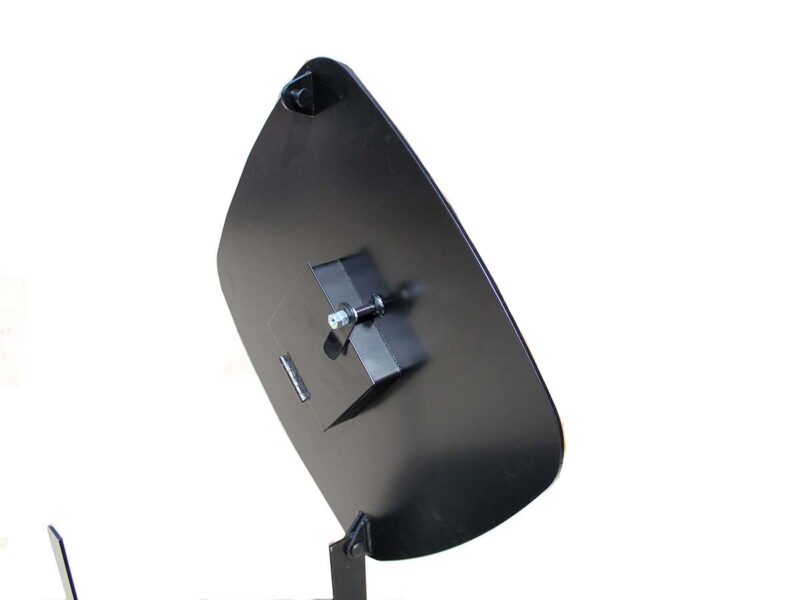 Kosz na śmieci miejski MAR18 - Archipark Kosz na śmieci MAR 18 daszek