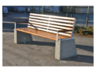 Ławka betonowa 197x60cm WYS. 87cm KOD – 452c | zagospodarowanie terenu