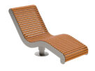 Leżak w wersji ze stali nierdzewnej