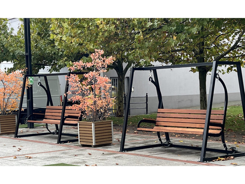 Huśtawka miejska, uliczna - Archipark Huśtawki miejskie