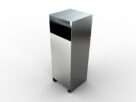 Kosz na śmieci ze stali nierdzewnej KNS 12.04 INOX
