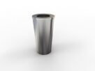 Kosz ze stali nierdzewnej do biurowca KNS 13.04 INOX