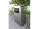 Koszopopielnica KP 11.01 INOX | z boku