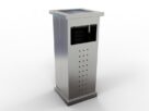 Koszopopielnica na zewnątrz KP 11.06 INOX