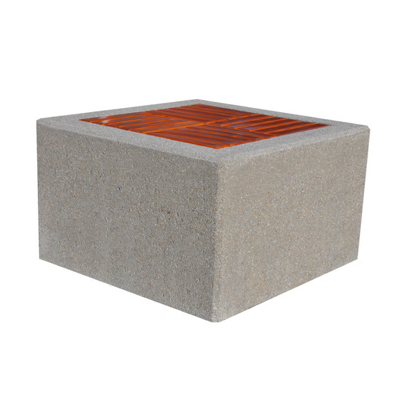 Ławka betonowa 100x100cm WYS 60cm  – KOD 427