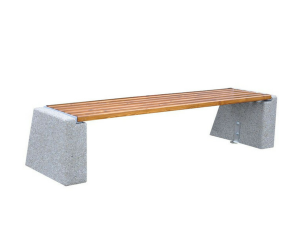 Ławka betonowa bez oparcia 197x44cm WYS. 45cm KOD – 452b
