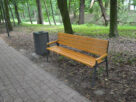 Ławka parkowa 71| przy alejce parkowej