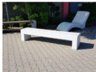 Ławka z betonu archit. 200x40x40cm KOD – 465 | perspektywa zdjęcie