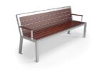 Ławka ze stali nierdzewnej KR12