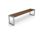 Ławka ze stali nierdzewnej bez oparcia KR16