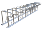 Parking rowerowy LONGO 11 INOX 420cm