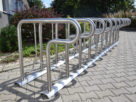 Parking rowerowy LONGO 11 INOX 420cm | z realizacji