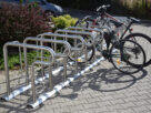 Parking rowerowy LONGO 11 INOX 420cm | z rowerem