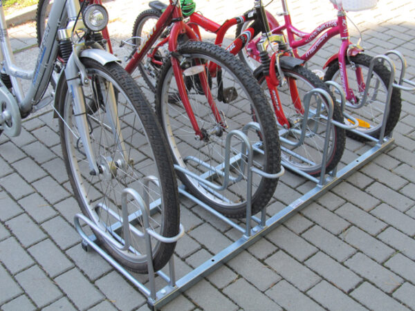 Stojak narowery RUBIN od 1 do 20 miejsc rowerowych | z rowerami