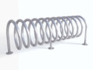 Stojak narowery SPIRALA B-1, rura Ø 33,7mm | 150cm, do przykręcenia