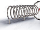 Stojak na rowery SPIRALA B-2, rura Ø 33,7mm