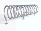 Stojak na rowery SPIRALA B-2, rura Ø 33,7mm | o długosci 150cm, do przykręcenia