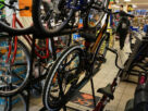 Stojak rowerowy ekspozycyjny dwustronny SCHODKI 6 | gosport