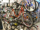 Stojak rowerowy ekspozycyjny dwustronny SCHODKI 6 | intersport