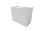 Donica z betonu architektonicznego 100x50cm x (40h-50h-60h-70h-80h-90h-100h) | beton bielony