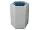Kosz betonowy sześciokątny id. 122