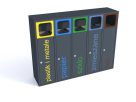 Kosz docsegregacji ATENA V 30l | Napisy Sitodruk
