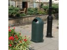 Kosz na śmieci żeliwny 5 | w kolorze zielonym