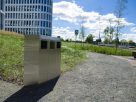 Kosz segregacyjny KS 17.02 INOX | 3 komory