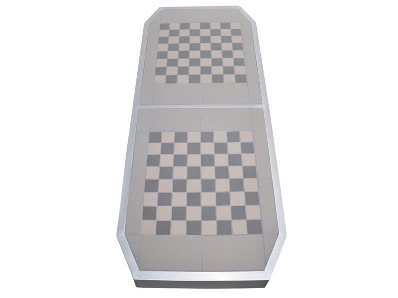Podwójny stół betonowy do gry w szachy i chińczyka | ławki bez oparcia | model 503 | 2 x szachy