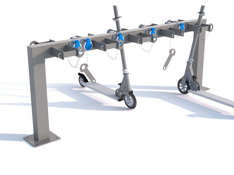 Stojak na hulajnogi elektryczne dwustronny - Archipark