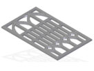 Krata pod drzewo KKG 2400x2400mm | otwór 1100mm | wstawka