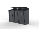 Kosz segregacyjny KS 21.05 | 3 komorowy