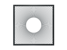 Krata pod drzewo stalowa SIMPLY | 1200x1200xØ455mm