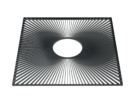 Krata pod drzewo stalowa SIMPLY | 2000x2000xØ600mm