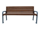 Ławka zewnętrzna z oparciem 116 | ławka uliczna