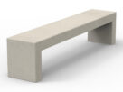 Siedzisko z betonu architektonicznego NOVO 1 200 cm bez desek