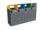 Kosz do segregacji APOLLO 4x80l tylko wrzut