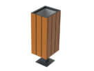 Kosz uliczny stalowo drewniany MAR21 BIS