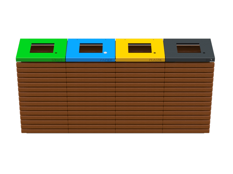 Kosz COMBO 4 komorowy (2)