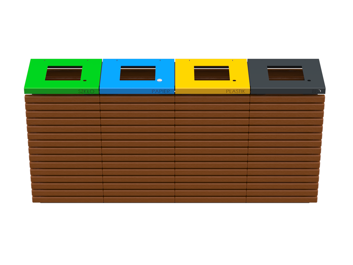 Kosz COMBO 4 komorowy (2)
