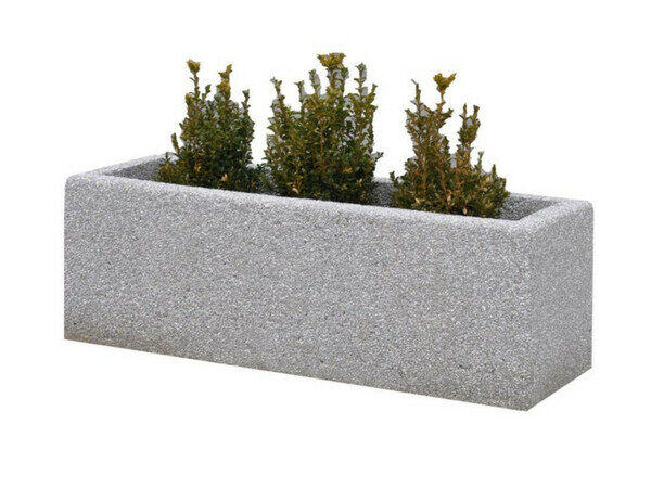 Donica betonowa prostokątna id. 285 - Archipark Donica betonowa prostokątna 285