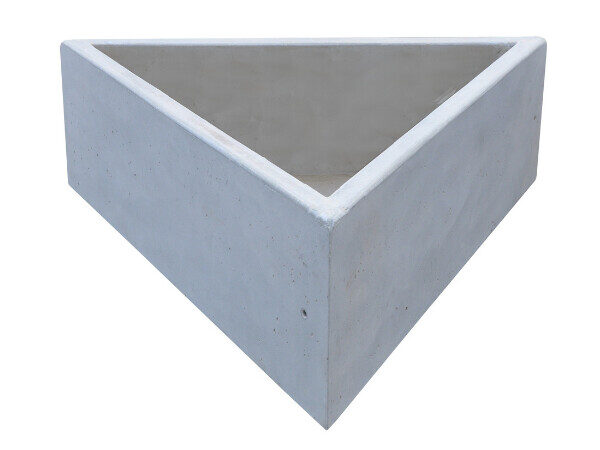 Donica trójkątna z betonu architektonicznego id. 298 - Archipark Donica trójkątna z betonu architektonicznego id