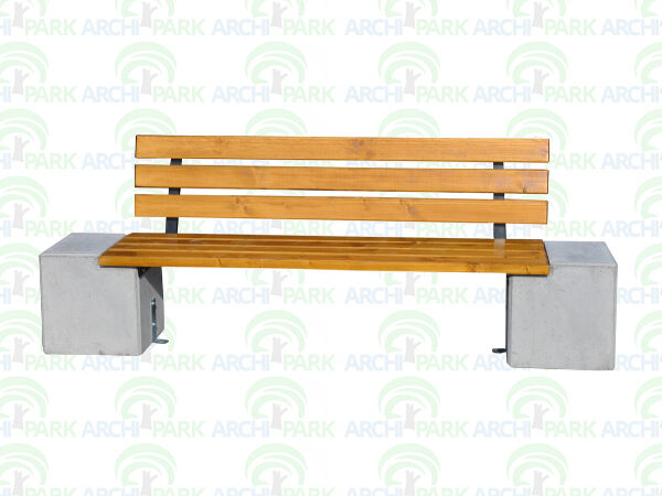Ławka betonowa 429 - Archipark awka z betonu architektonicznego 429Atło