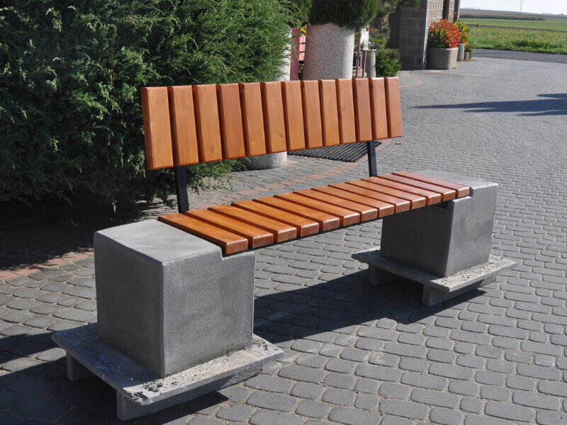 Ławka z betonu architektonicznego 429P - Archipark awka z betonu architektonicznego 429P (2)