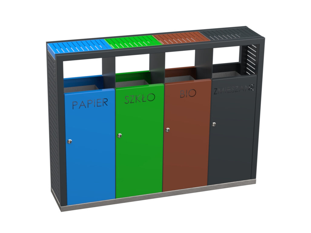 Kosz do segregacji śmieci LORENZO - Archipark