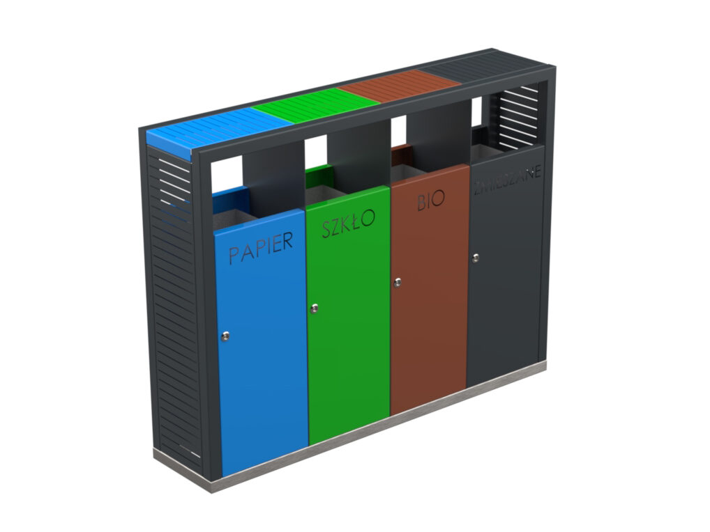 Kosz do segregacji śmieci LORENZO - Archipark