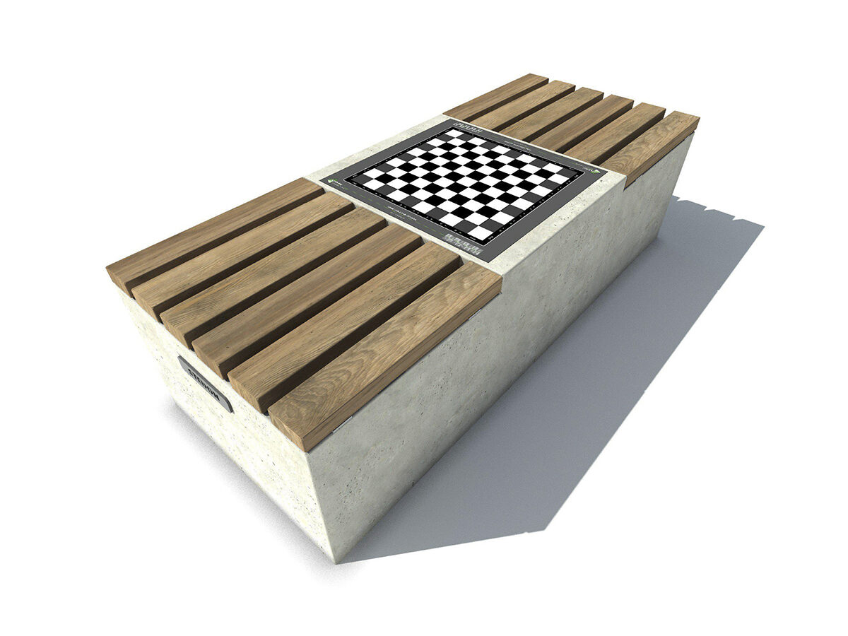 Stół do gry w szachy AOSTA - Archipark