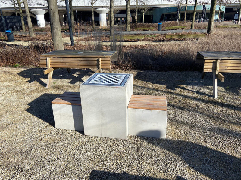 Stół do gry w szachy VENETO - Archipark