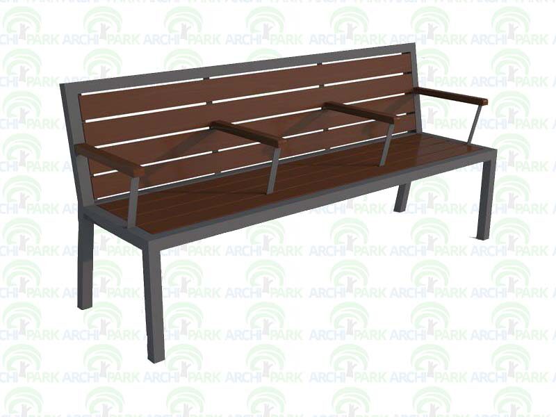 Ławka 3-osobowa nr 43 EKO - Archipark